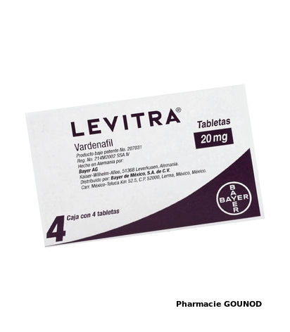 Levitra générique Vardénafil 20 mg